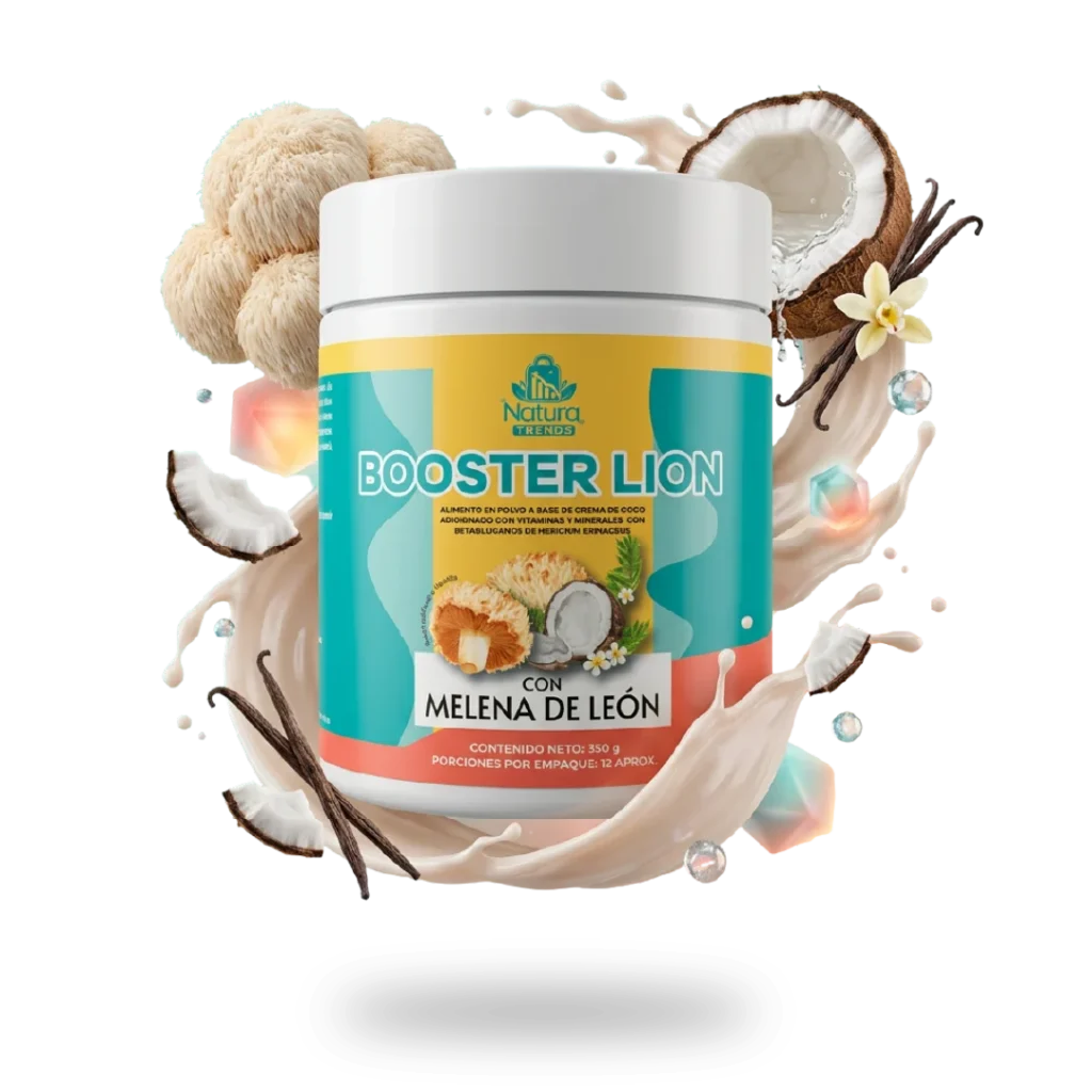 Imagen relacionada con el producto: productos melena de leon. Producto distribuido en Colombia de categoría: